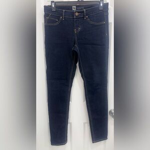 Mossimo Supply Co. Dark Blue Skinny Jeans